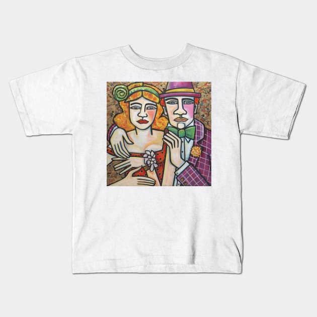 Just a couple of Clowns Kids T-Shirt by IleneRichard